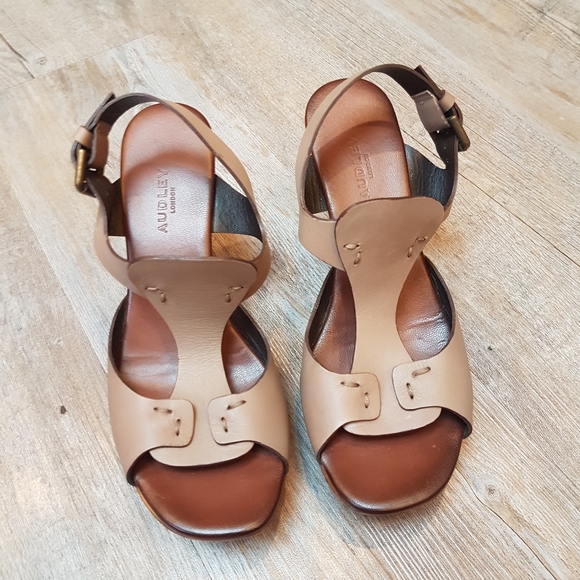 Audley London sandals wedge - Picture 6 of 8